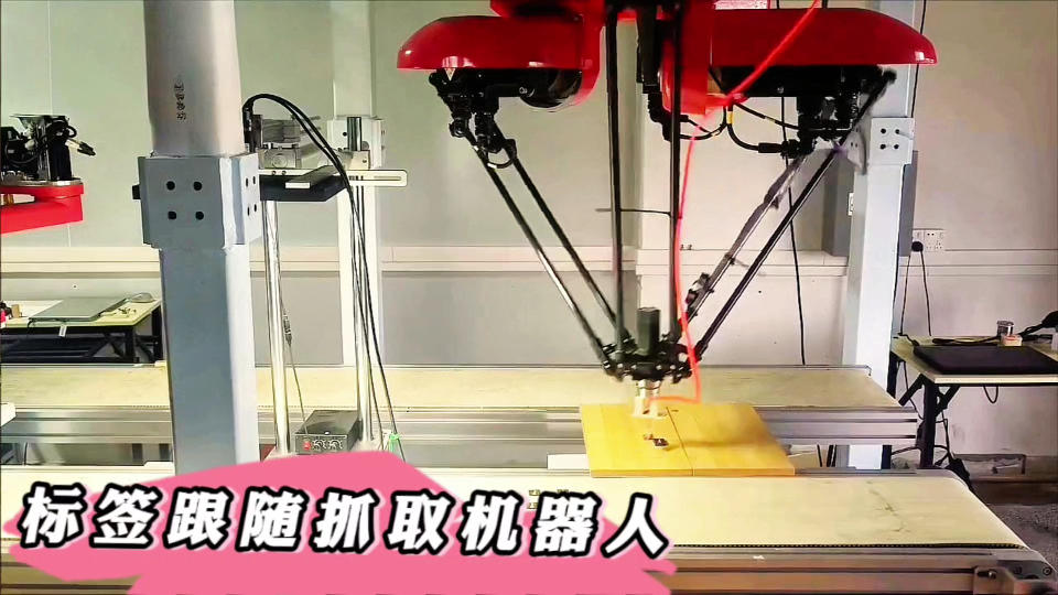 标签跟随抓取机器人案例展示江苏常州莱柯工业！