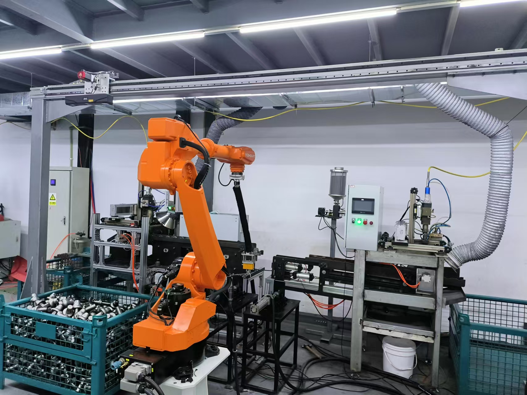 视觉上下料机器人