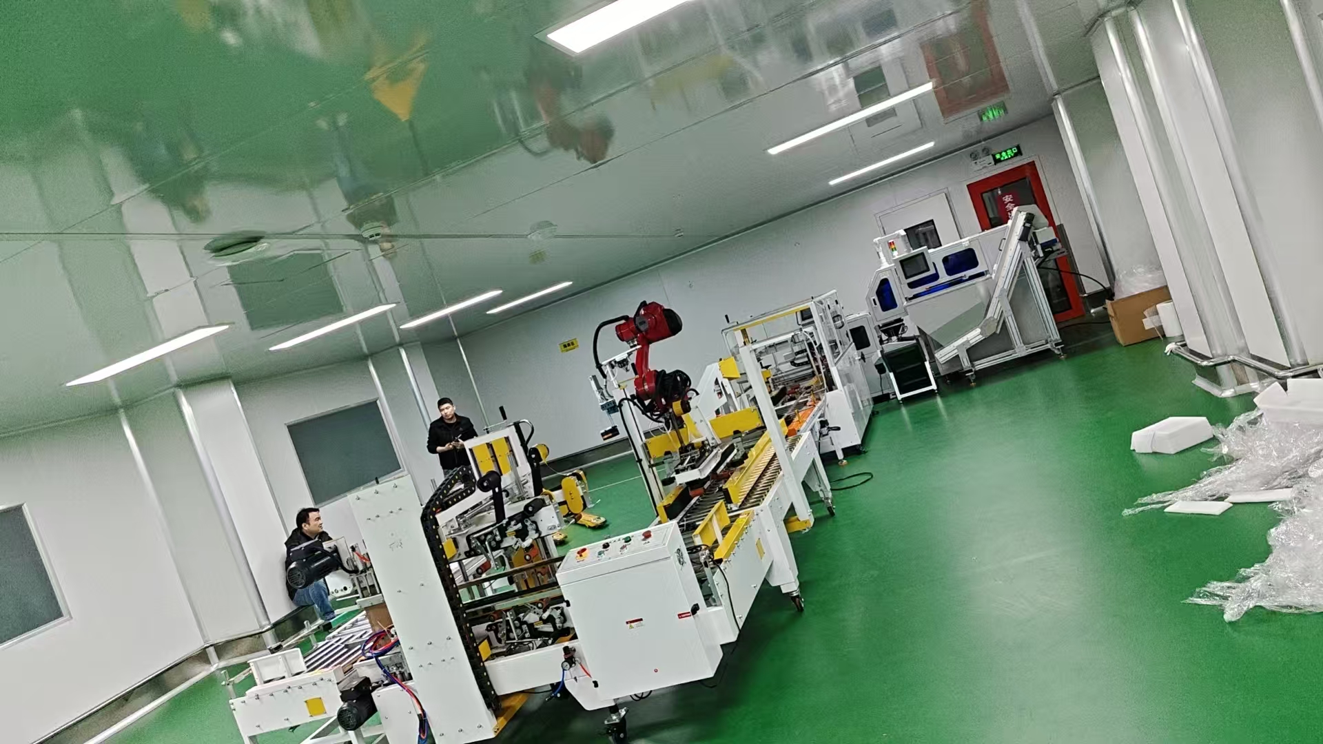 纸箱码垛机器人工作站